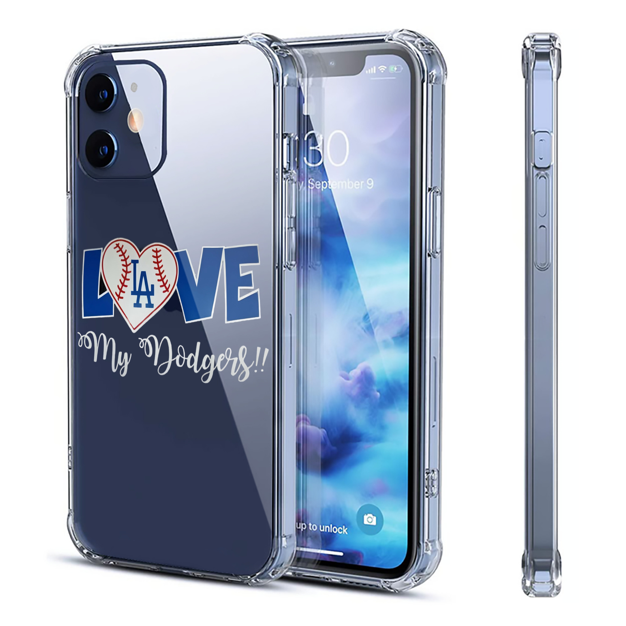  Clear IPhone 12 Case – Soft TPU With UV Print – Enhanced Drop Protection, Precise Fit, Anti-Fingerprint, Customizable Design, Scratch-Resistant, Yellow-Resistant